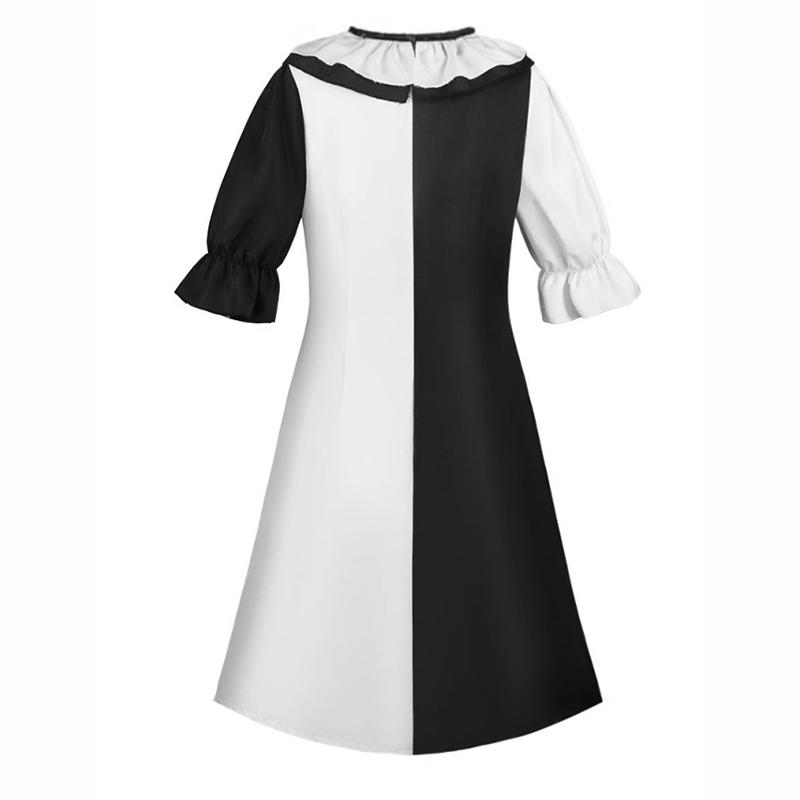 Детский косплей клоуна Взрослый Мужской Женский Платье для вечеринки ужасов Шляпа Маска Клоуны-убийцы Комбинезон Хэллоуин Рождество