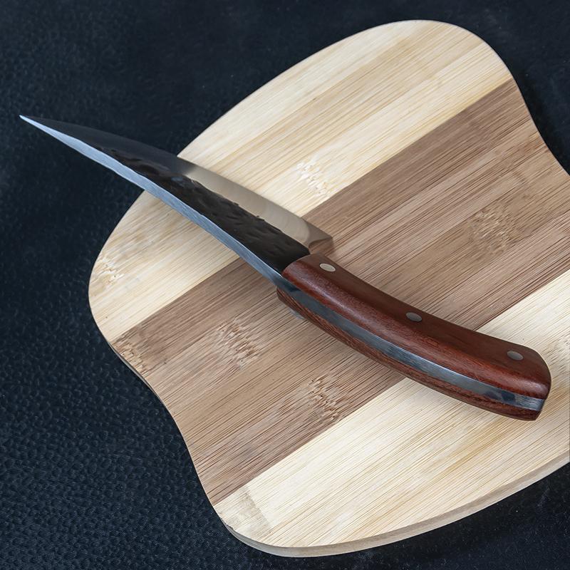 Japanese Handmade High Carbon Steel Forging Knife Boning Knife Cutting Kitchen Knife Butcher Knife