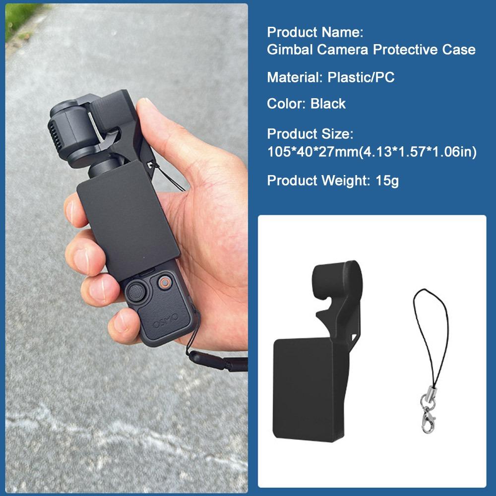 Plastic Gimbal Lock Clip Flip Cover Pan Tilt Lens Cover for DJI Osmo Pocket 4 Camera Accessories