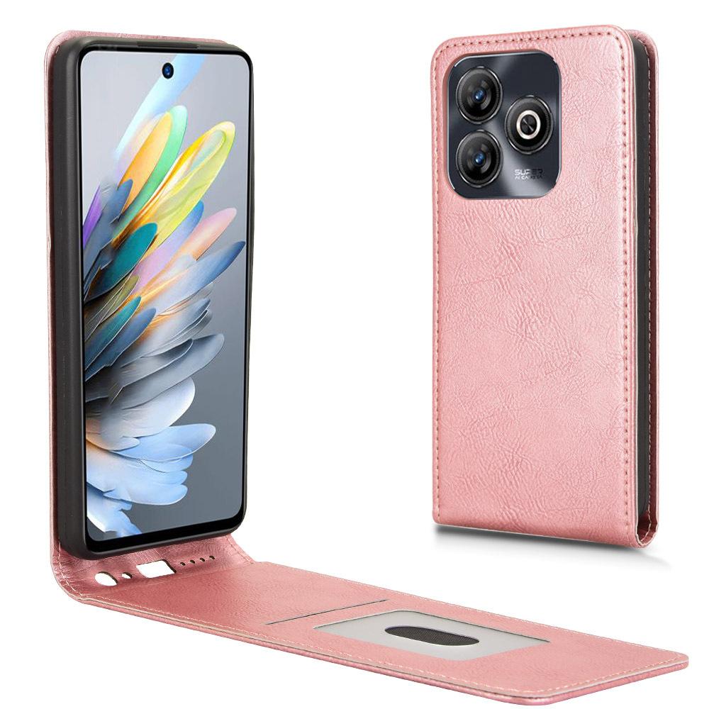 Кожаные флип-чехлы для ZTE Blade A75 4G/Blackview Oscal Flat 2/Wave 8C Up And Down флип-чехол из искусственной кожи прочный чехол