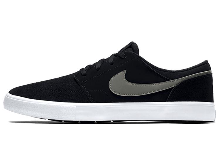 Nike Sb Portmore Ii Solar Черный Темно-серый Белый 880266-001
