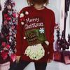 Women's Fashion Fall And Winter Christmas Loose Round Neck Pullover Knitted Sweater