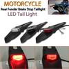 Задний фонарь для мотоцикла для эндуро, внедорожного мотоцикла для Kawasaki, Honda, стоп-сигнал, заднее крыло мотоцикла, кронштейн номерного знака