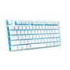 Игровая клавиатура Механическая клавиатура USB-подключение Проводная 81 клавиша Светодиодная подсветка клавиш Водонепроницаемая Английская раскладка для геймеров e-Element Anti-Ghost (синий