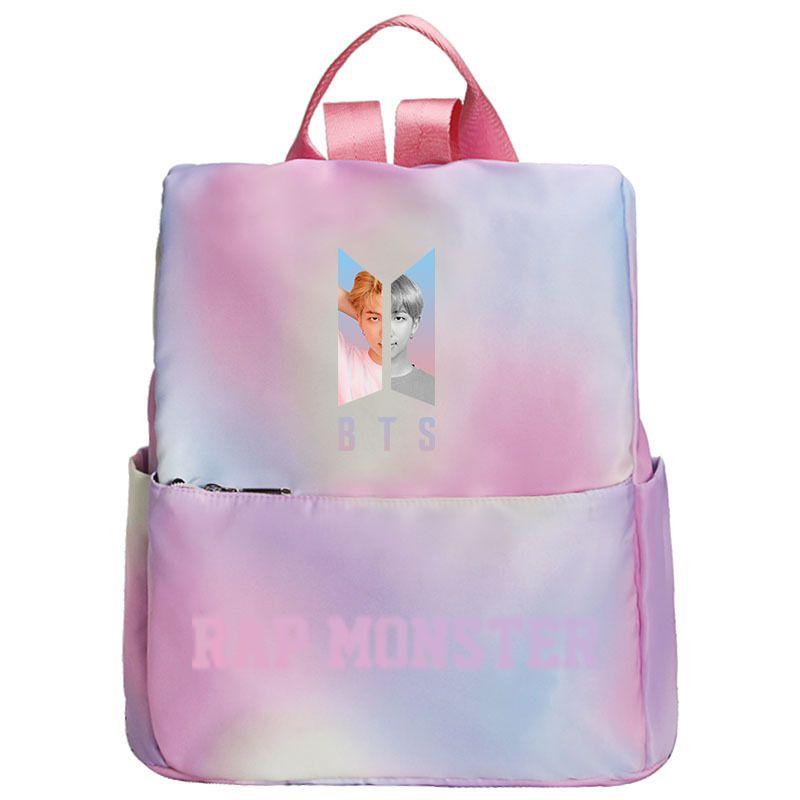 Bts Bangtan Kpop Парни Рюкзак Школьный Книги Студент Путешествия Наплечная Сумка Рюкзак