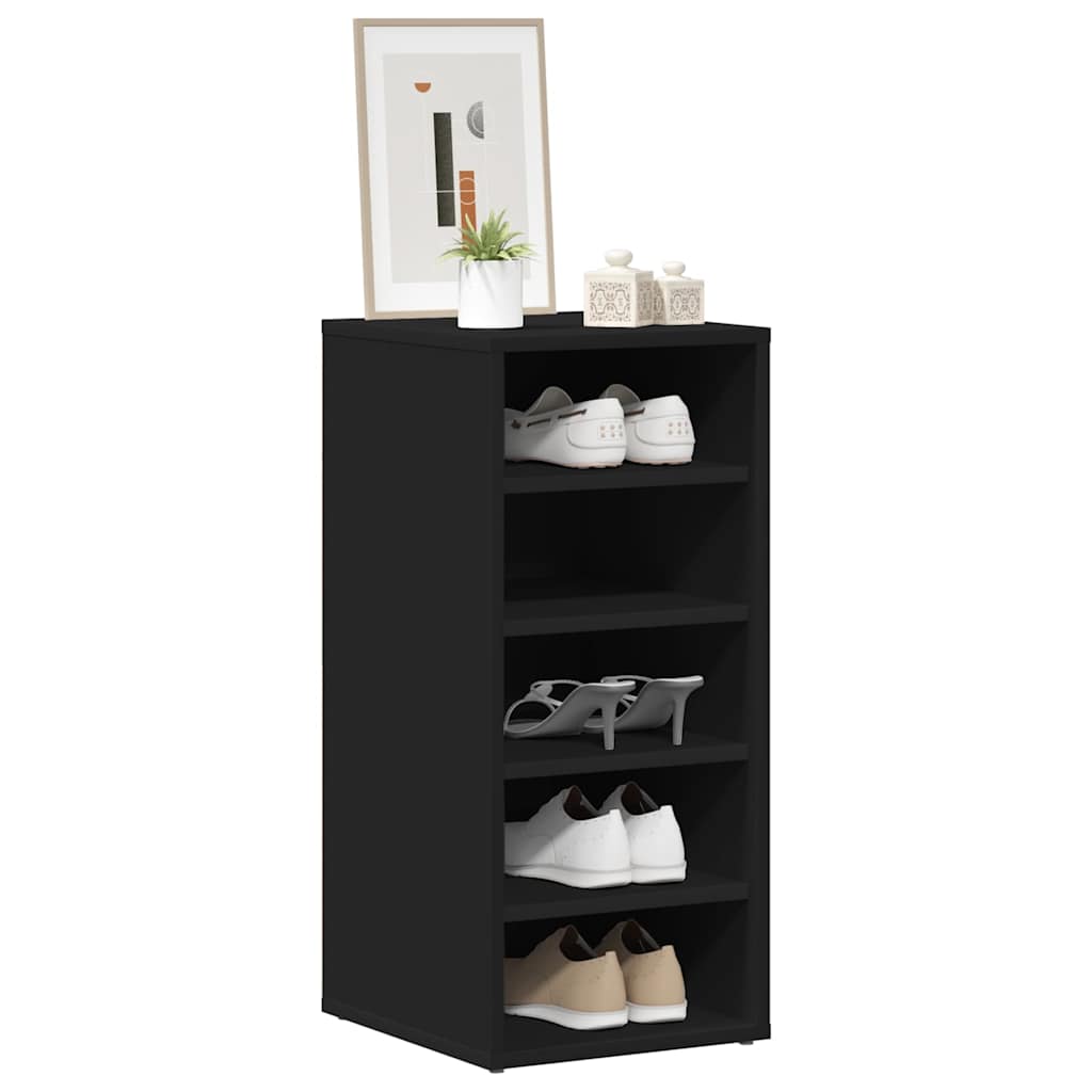 Shoe Cabinets 2 pcs Black 31.5 x 35 x 70 cm Particleboard