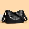 Bag Women's New Mother Bag Simple and Fashionable Shoulder Bag Soft Leather Women's Large-capacity Messenger Bag Tide