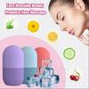 1pc Silicone Ice Portable Facial Massage Roller Skin Care Beauty Lovely Facial Massage Ice Mold Skin Care Tool Perfect Gift.