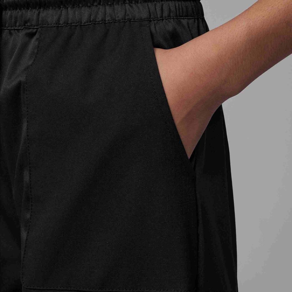 Jordan Вязаные спортивные штаны Модные Удобные Универсальные Приятные к коже Детские штаны Черные IB9264-010