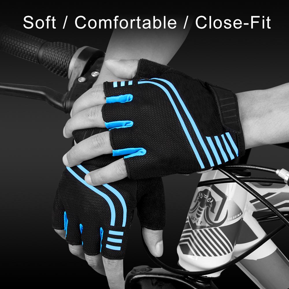 Outdoor Sports Riding Gloves Running Half-finger Gloves