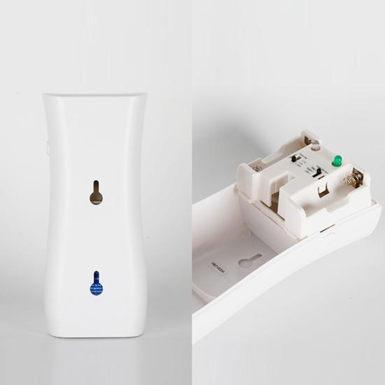 Автоматический распылитель освежителя воздуха с функцией таймера и пультом дистанционного управления. Бесшумная работа. Настенный распылитель.