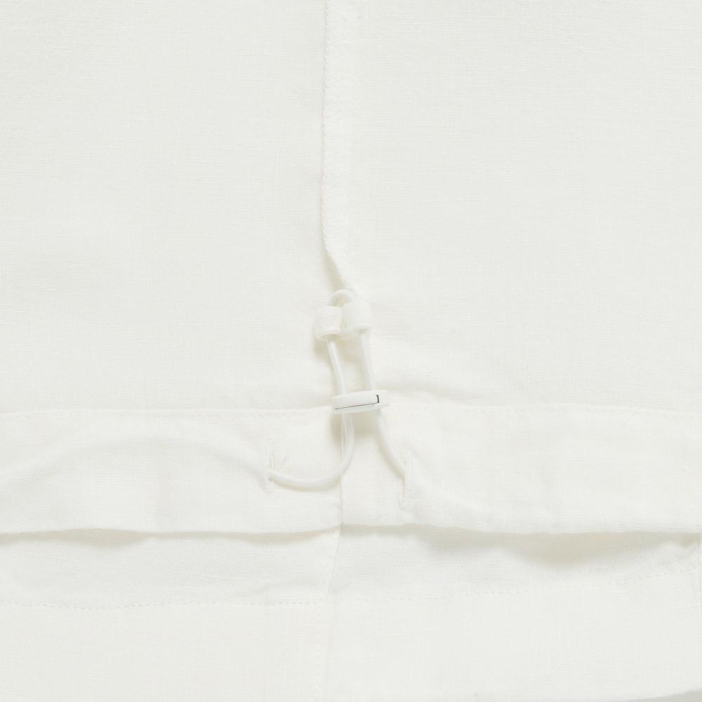 [Lacoste] Women's Linen Openwork Short Sleeve Shirt CF197E-56G70V