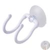 Suction Cup Hook 2-Hook Towel Hanger Punch-free Wall Hook Bathroom Kitchen Hook for Clothes Hand Towels Bath Robes Loofah