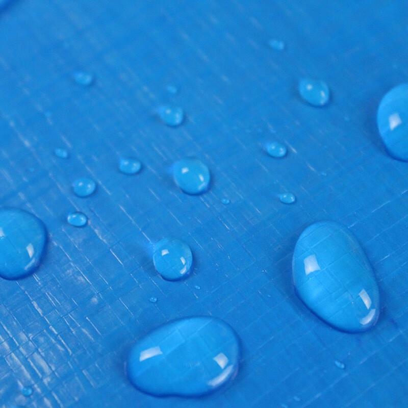 Heavy-Duty PE Rainproof Striped Tarp