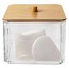 Bathroom Container Organizer for Ear Buds Cosmetic Hygienic