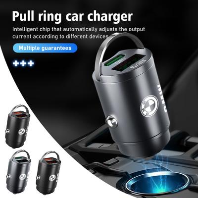 Для Автомобильное зарядное устройство USB Type C PD Адаптер для прикуривателя телефона Аксессуар для быстрой зарядки E30 E34 E36 E39 E46 E52 E53 E60 E61 E62 E70 E71