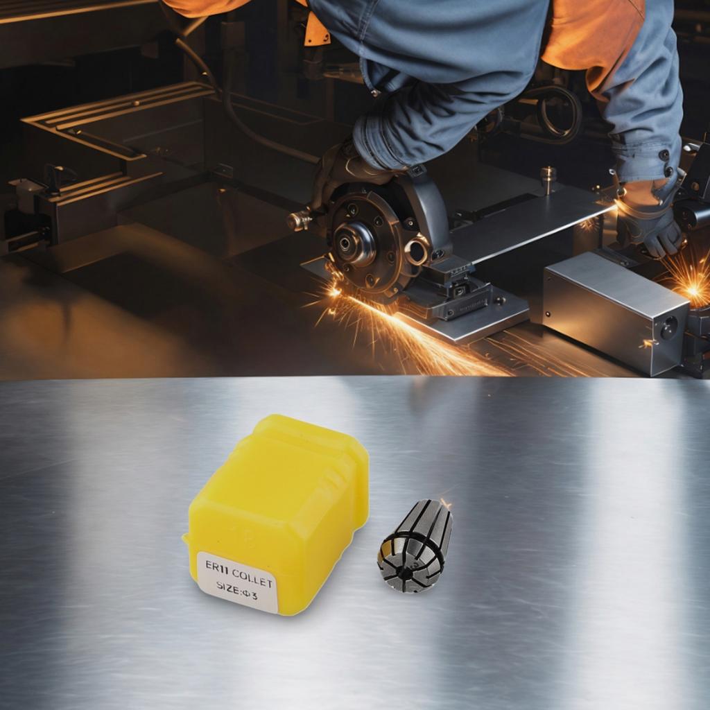 Цанга пружинная ER11 цанга 11.5 мм диаметр 18 мм высота 1MM-7MM