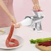 Ручная мясорубка, Набор для набивки колбас с наполнительной трубкой, Прочная чугунная мясорубка, Машина для приготовления пасты и бургеров, Легкая конструкция с зажимом