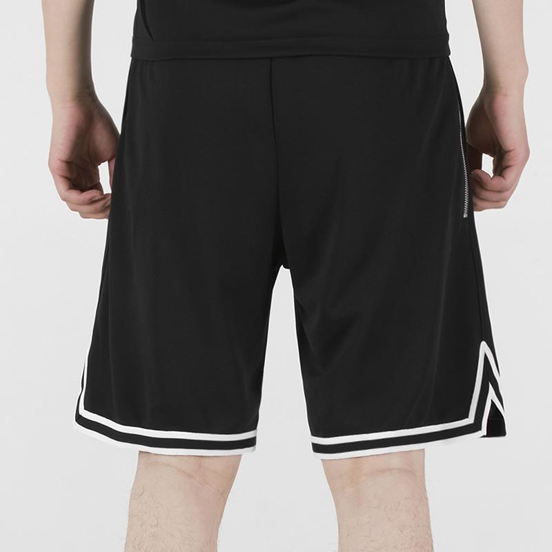 Nike Однотонный спортивный повседневный комплект из футболки с круглым вырезом и коротким рукавом, свободных шорт, мужские комплекты AR4999-101+DH7161-010