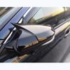 Форма рога ABS углеродное волокно Стиль боковое зеркало заднего вида Кепки для Honda Civic 10th 2016 2017