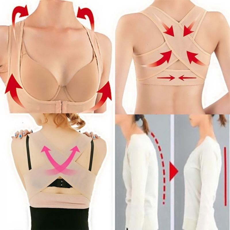 Lady Beauty Chest Support Belt Scoliosis Posture Corrector Women Braces&Supports for Health Care