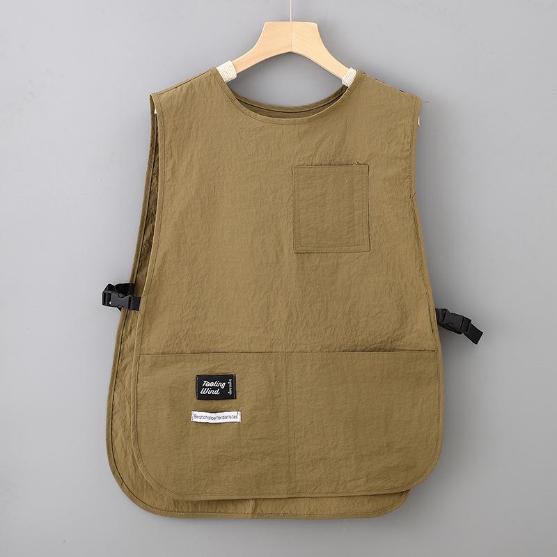 Водонепроницаемый и устойчивый к пятнам фартук в японском стиле для выпечки, кейтеринга и мастеров маникюра