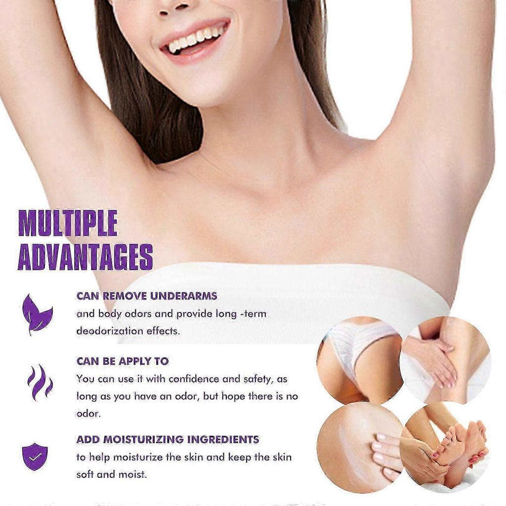 Lavender Whole Body Deodorant Bar - Fresh Antiperspirant for Odor Control & Skin Moisturizing