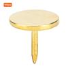 100Pcs Flat Head Upholstery Nail Round Antique Furniture Decorative Drawing PinYellow 9 X 8mm