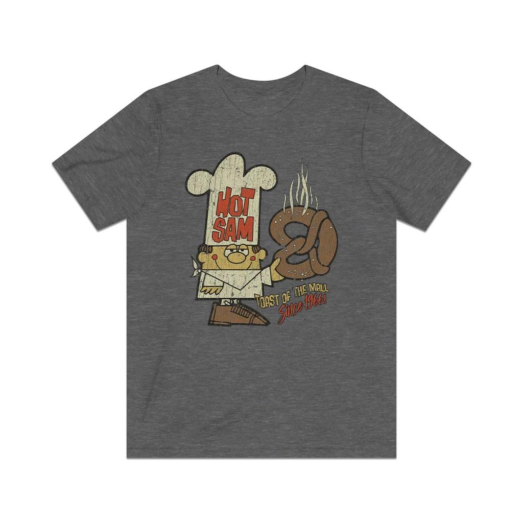 Hot Sam Pretzels 1966 Vintage Men's T shirt