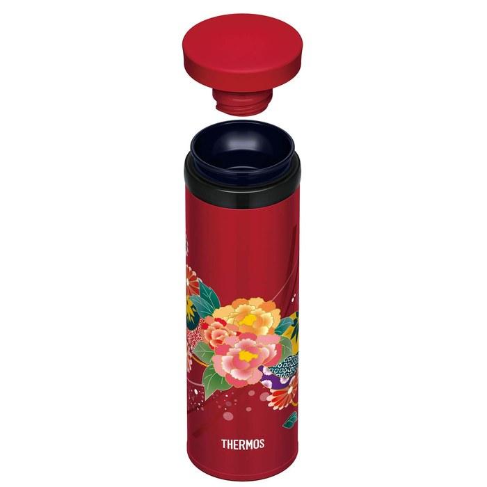 Термос Thermos из нержавеющей стали с вакуумной изоляцией, 500 мл, с кнопкой JNY-502 BTN