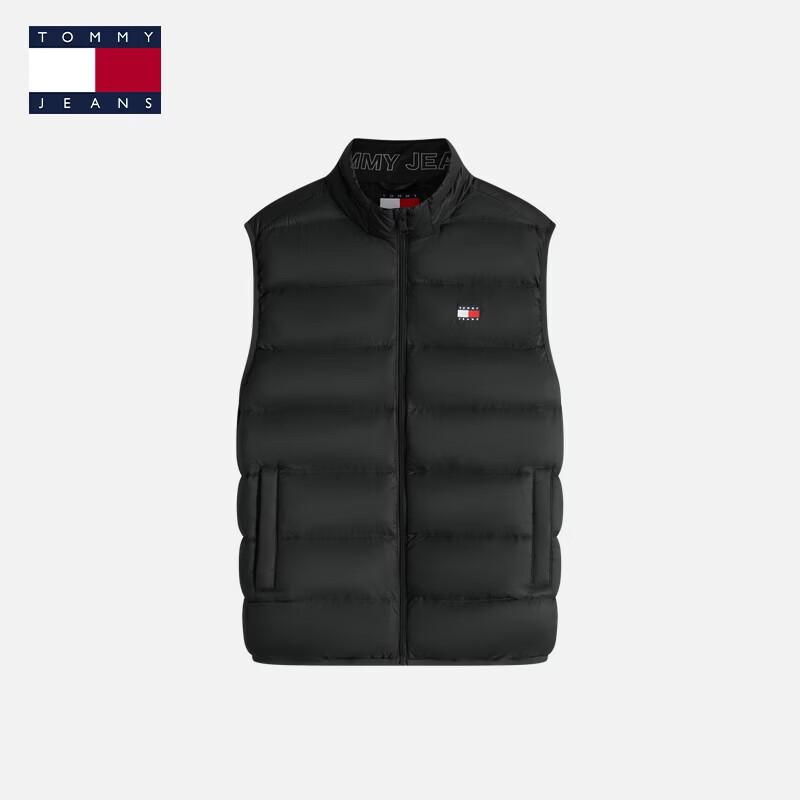 Tommy Hilfiger Мужской легкий пуховый жилет со стойкой