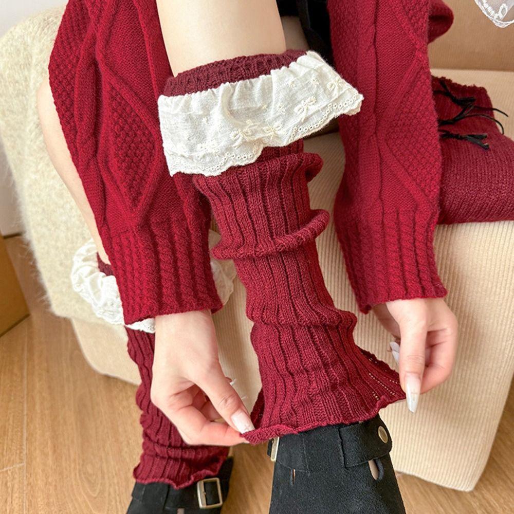 Харадзюку Гетры Y2K Лолита Гетры Осенне-зимние Носки-пузыри для Женщин и Девочек