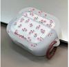 Защитный чехол для беспроводных наушников, совместимый с AirPods, с твердой оболочкой, прочный защитный аксессуар с петлей для брелока