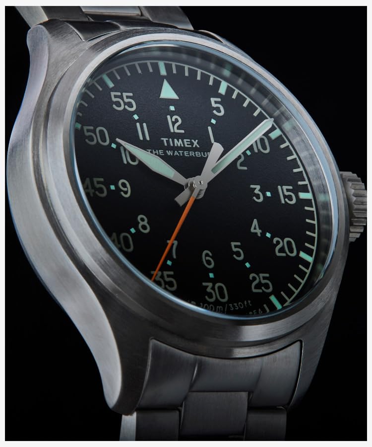TIMEX TW2Y70300 Waterbury Men's Quartz Watch, Black