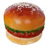 Искусственная ПУ Модель Бургера Реалистичный Гамбургер Пищевая Декорация Для Оформления Витрины Декорация Кухонный Обучающий Продукт Пищевая Игрушка