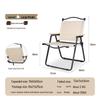 Tri-Polar Portable Outdoor Folding Chair