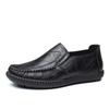 Genuine Leather Mens Loafers Comfortable Slip On Driving Casual Shoes Soft Bottom Men's Boat Footwear Comfortable Lazy