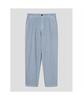 SHIFT.G Garment Dyed Cotton Slacks Blue