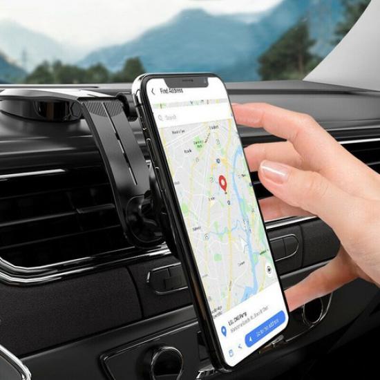 Магнитный автомобильный держатель-подставка с вращением на 360° для мобильного телефона