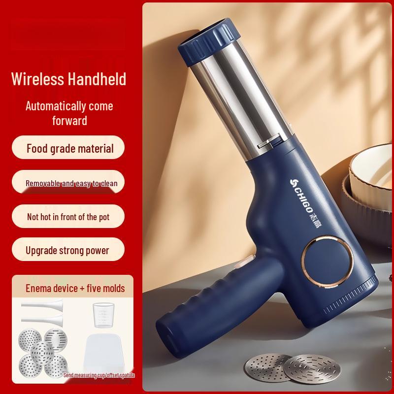 Полностью автоматическая беспроводная электрическая машина для прессования теста и лапши для домашнего и коммерческого использования