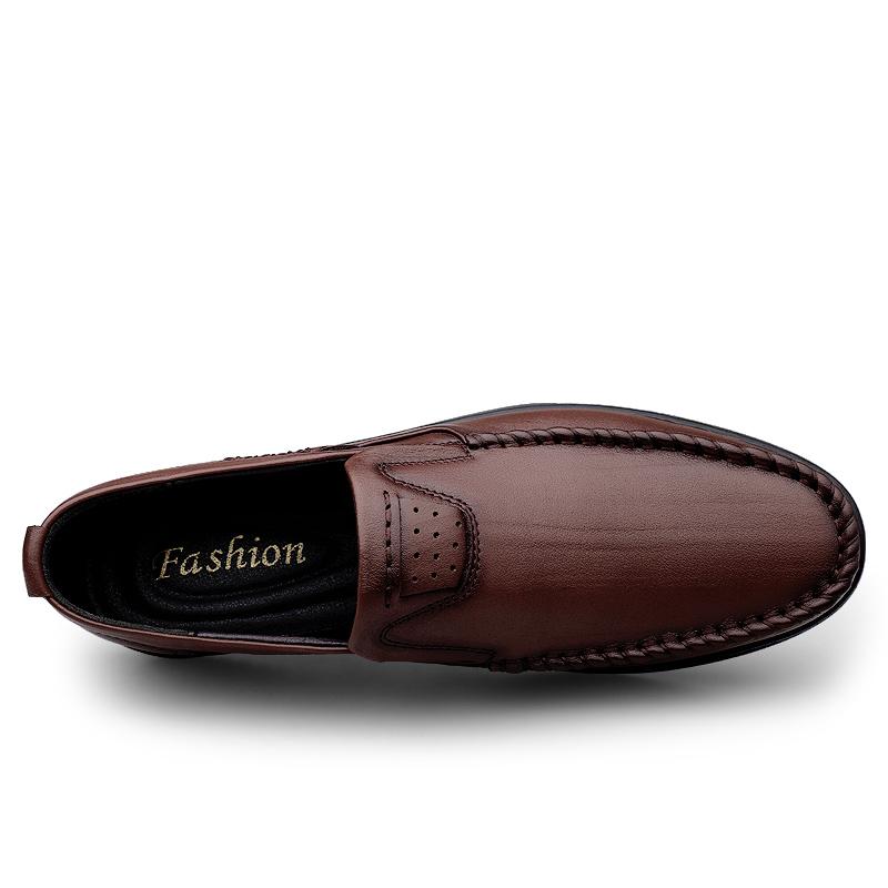 Высококачественная кожаная мужская обувь, дышащая, удобная, мужская повседневная обувь, роскошные мужские мокасины, мокасины, мужская повседневная обувь для вождения в стиле ретро