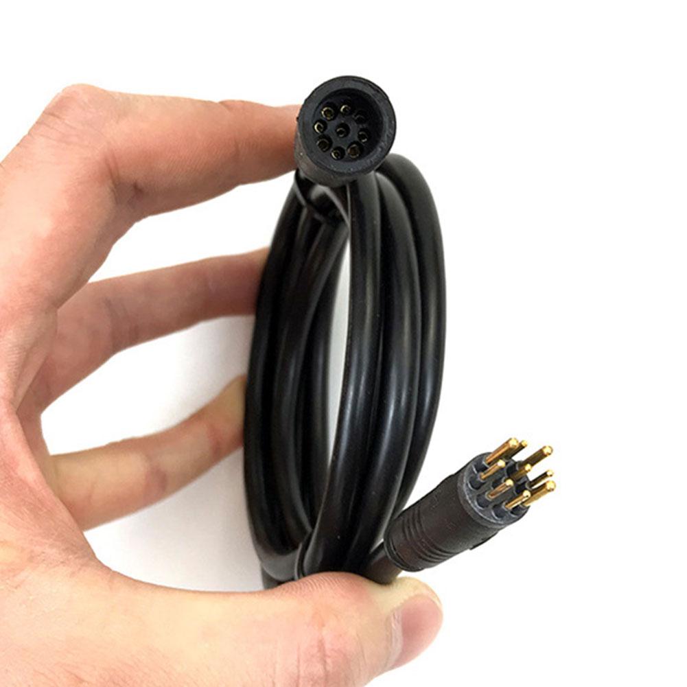 E-Bike Power Adapter Cable Extension Cable Connector Waterproof Quick Release Line 60cm 130cm 160cm Motor Extension Line