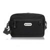 Outdoor Products Square Horizontal Shoulder Bag, Cordura, Urban Travel Bag with D-Ring and Pocket, Black, 22469120
