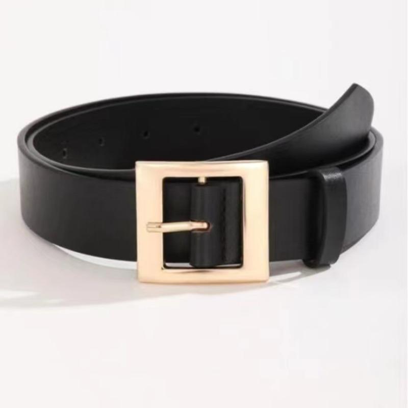 Ремень Vintage Chic с леопардовым принтом - мягкая искусственная кожа, классический дизайн, регулируемая пряжка, аксессуар для повседневных джинсовых брюк, декоративный