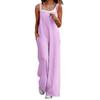 Women's Summer Boho Casual Jumpsuits Wide Leg Overalls Floral Print Baggy Rompers with Pocket