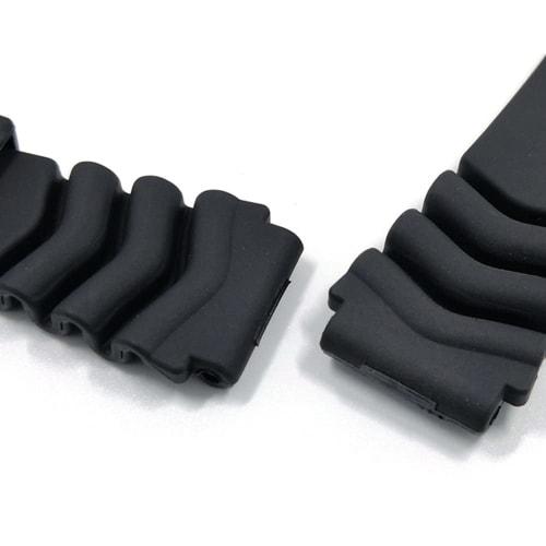 Seiko Replacement Watch Band, Fits 18mm, 20mm, 22mm, and 24mm Widths, Diving Waterproof Rubber Strap, DAL0BP, SKA293J2, SKA291J1 (22mm)