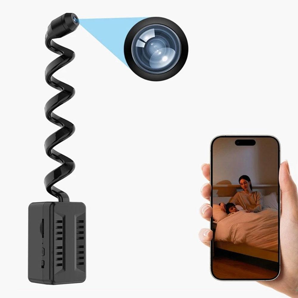 Мини WiFi Камера 1080P Беспроводная Няня Камера с Обнаружением Движения Камера Наблюдения для Дома Внутри Ребенок Собака Кошка