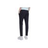 Fila Solid Logo Straight Loose Casual Pants Women Bottoms Black F11W328601FBK