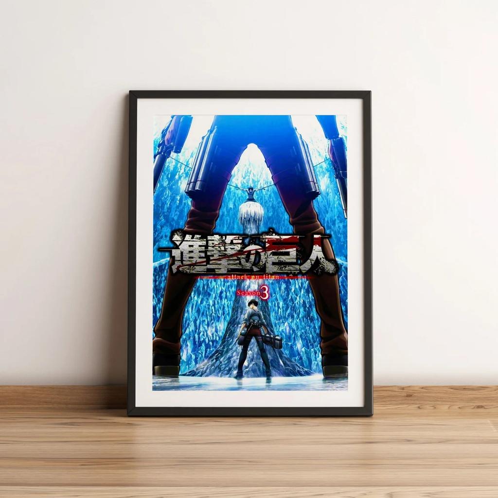 Атака Титанов холст плакат декоративные принты настенная живопись японское классическое аниме спальня гостиная диван настенное искусство украшение дома