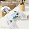 10Pairs Cotton Gloves Touching Design Jewelry Gloves for Dry Hands Moisturizing Gloves for Clean Housework Driving Photography